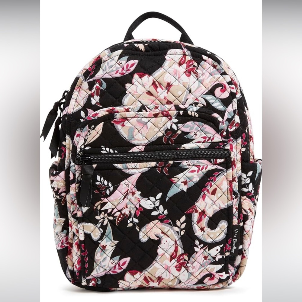 Vera Bradley Cotton Small Backpack. NWT. “ Botanical Paisley “